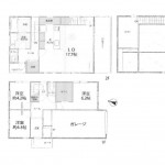 3LDK+シャッター付ビルトインガレージ(間取)